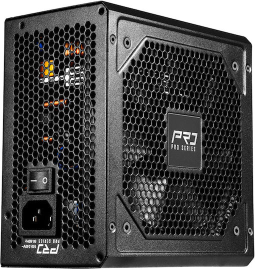 ASRock PRO-650B 650W Black Computer Power Supply Full Wired 80 Plus Bronze