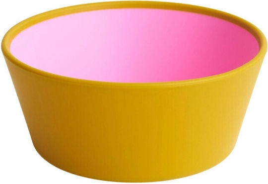 Zingies Bol pentru copii Fiona din silicon Roz