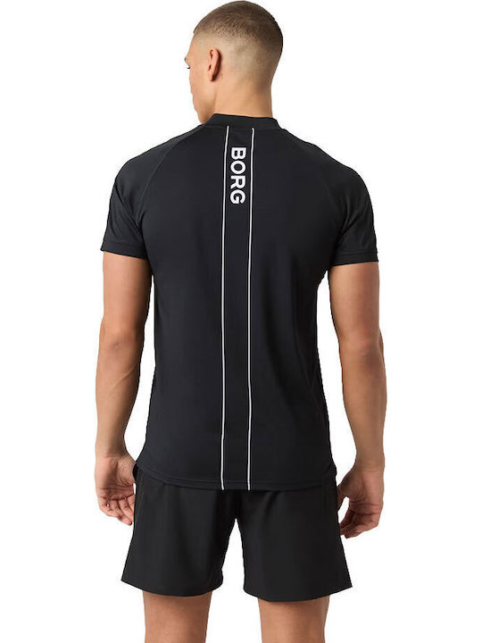 Björn Borg 10003951-BK001 Ανδρική Μπλούζα Μαύρη