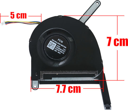 Γνήσιο Ανεμιστηράκι Fan Laptop Asus Tuf Fa507re Fa507rc Fa507rf Fx507zc Fx507ze Cpu