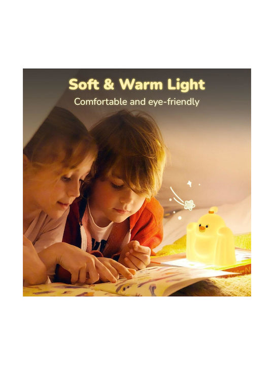 XO Kids Decorative Lamp White 12.85x12.5x7.9εκ.