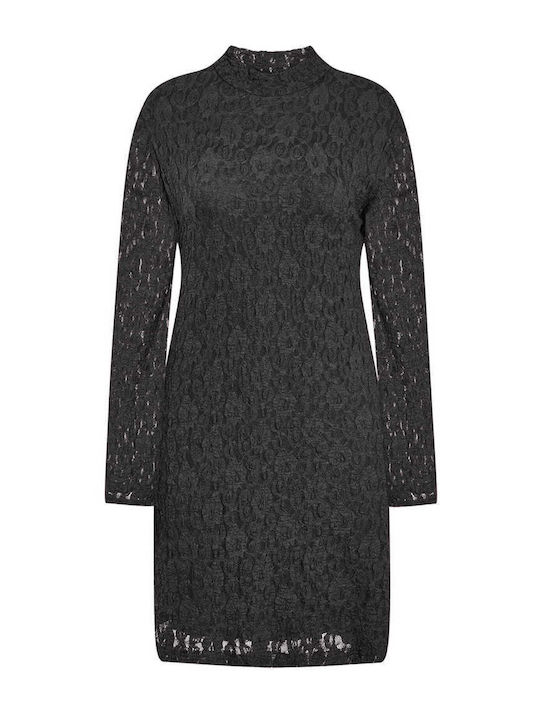 Celestino Women's Mini Dress Lace Slim Fit Black