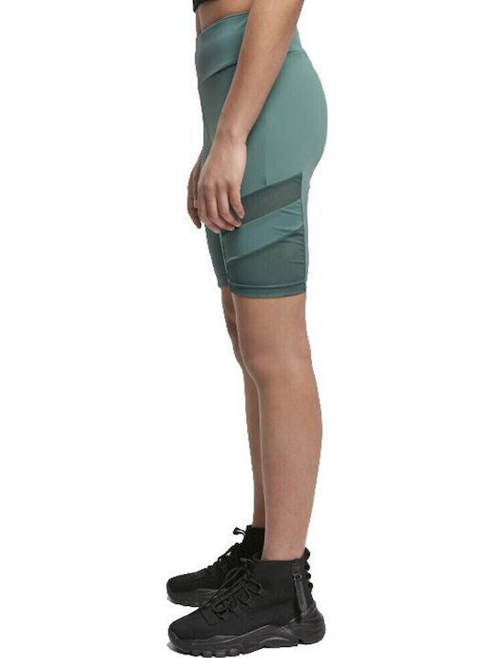 Women's Bike Training Legging High Waisted Pale Leaf