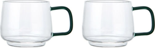 La Cafetière Becher Glas Transparent 275ml 2Stück
