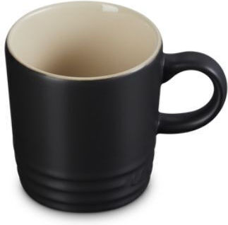 Le Creuset Becher Keramik Schwarz 100ml