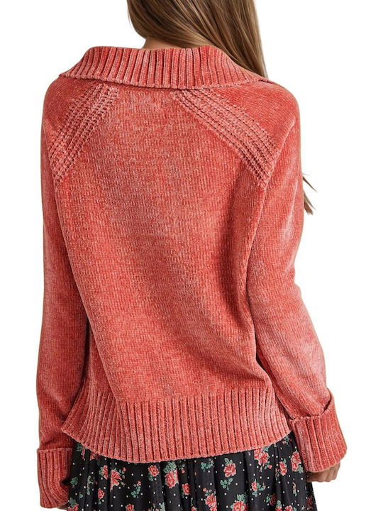 Funky Buddha Πουλόβερ Mineral Red