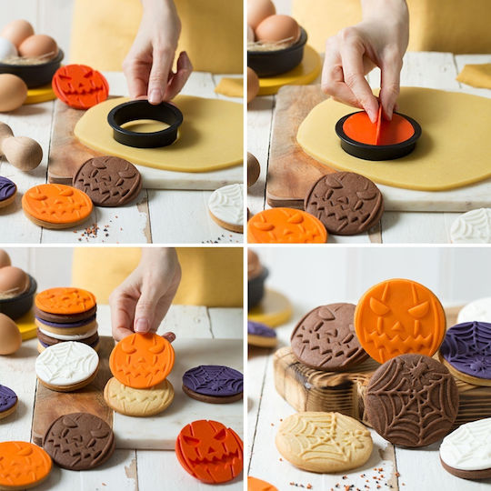 Halloween Cutter Stamper Set 3 Pcs Decora