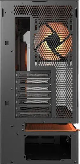 Cougar CFV235 Vision Gaming Midi Tower Κουτί Υπολογιστή με Πλαϊνό Παράθυρο και RGB Φωτισμό Μαύρο