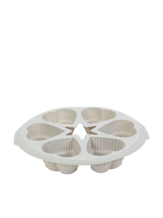 Bewello Backform Törtchen/Muffins Silikon 28x25.7x4.5cm 1cm