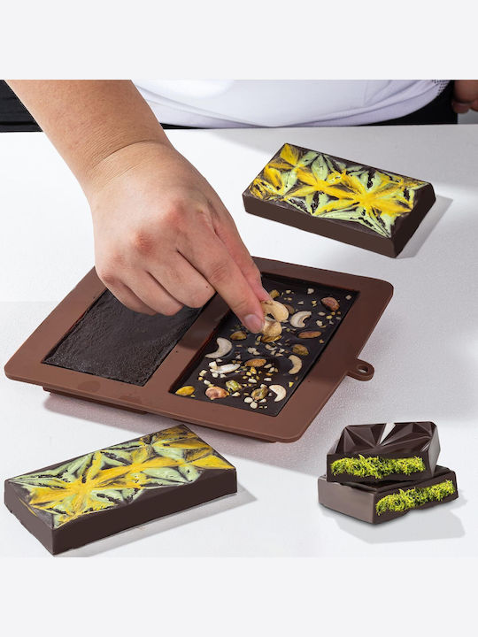 Formă de Patiserie Bomboane de Ciocolată din Silicon 19x22.5buc 1buc