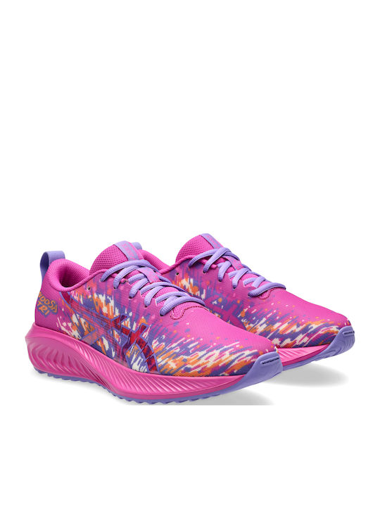 Gel-noosa Kids Sports Shoes Running with Laces Fuchsia