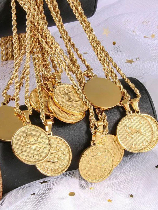 Awear Colier Semn zodiacal din Oțel