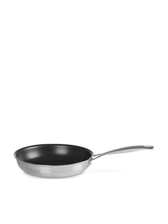 Le Creuset Τηγάνι από Ανοξείδωτο Ατσάλι με Αντικολλητική Επίστρωση 24cm