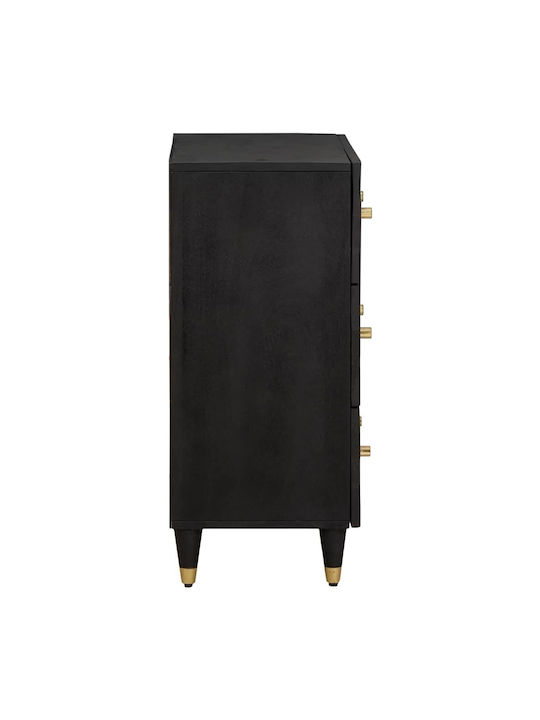 Comoda pentru Dormitor Negru 60x33x75buc