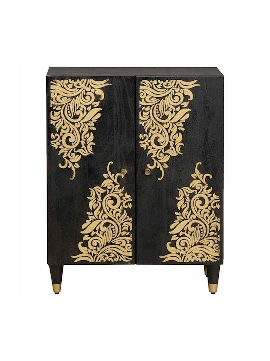 Comoda pentru Dormitor Negru 60x33x75buc