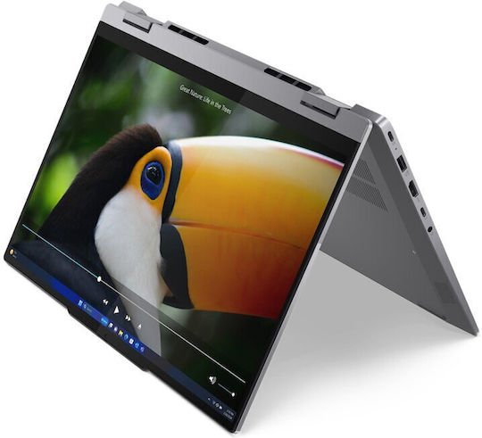 Lenovo ThinkBook 14 2-în-1 G5 IAU 14" Panou IPS FHD+ Ecran Tactil (Ultra 7-255U/16GB/512GB SSD/W11 Pro) Gri Lună (Tastatură Engleză UK)