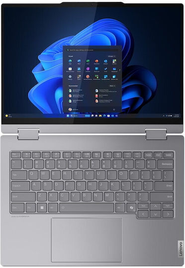 Lenovo ThinkBook 14 2-în-1 G5 IAU 14" Panou IPS FHD+ Ecran Tactil (Ultra 7-255U/16GB/512GB SSD/W11 Pro) Gri Lună (Tastatură Engleză UK)