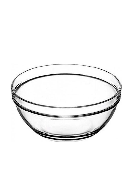 Espiel Chef Glass Salad Bowl Transparent 26.2x26.2x11.3cm