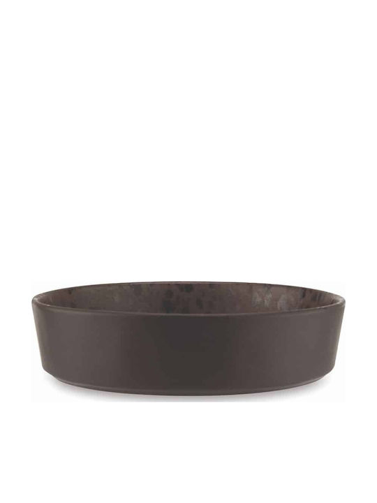 GTSA Phobos Brown Porcelain Salad Bowl GTSA Phobos Brown Porcelain Salad Bowl