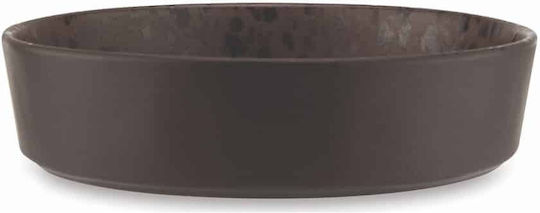 GTSA Phobos Brown Porcelain Salad Bowl