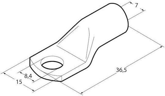 Lampa Кабелни накрайници 5бр L6991.6