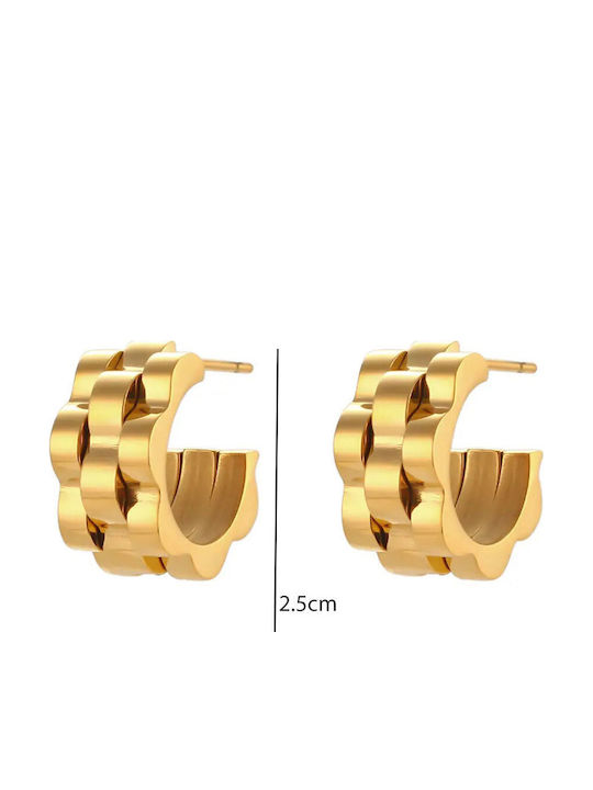 Awear Earrings Hoops made of Steel