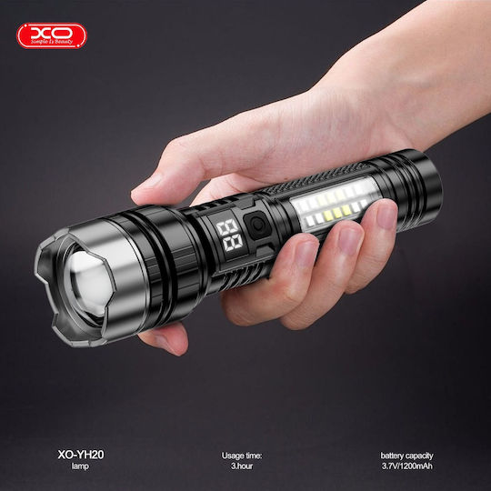 XO Flashlight LED with Maximum Brightness 450lm White