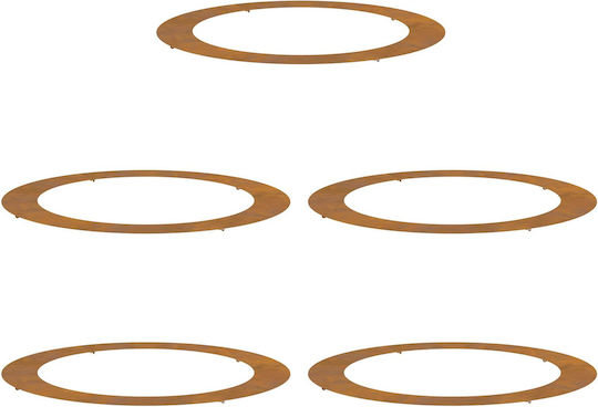 vidaXL Саксия Метал Corten