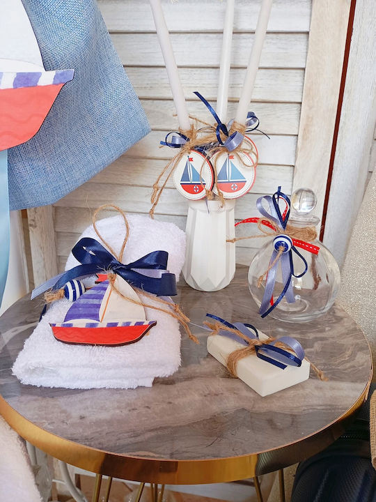 By Anastasia's Art Creations Baptism Set with Navy Theme