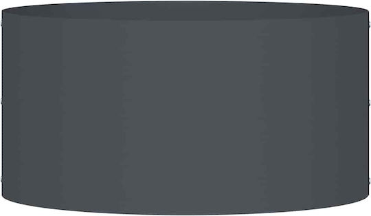 vidaXL Pot Plastic Charcoal