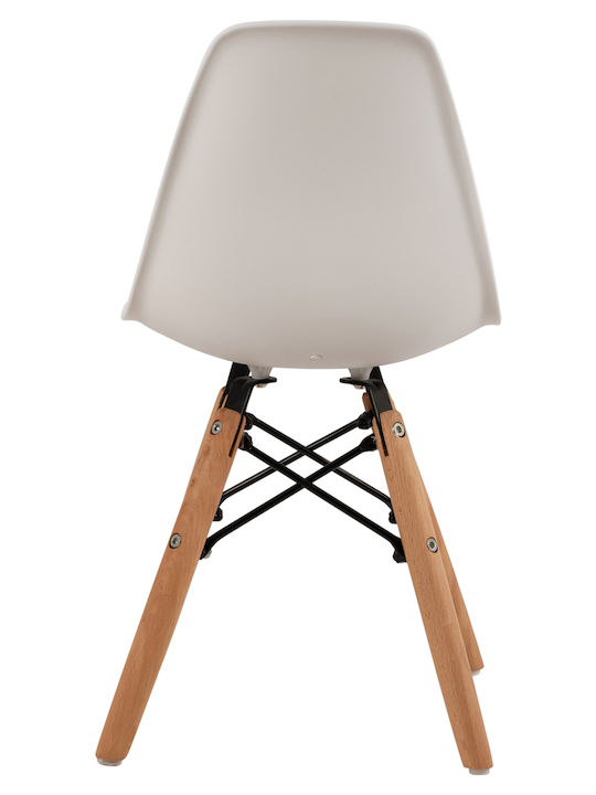 Chair Twist Kid White 28x30.5x59cm