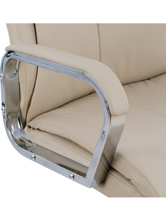 Armchair Visitor Zalman with Arms Ecru 59.5x72x104cm 1pcs