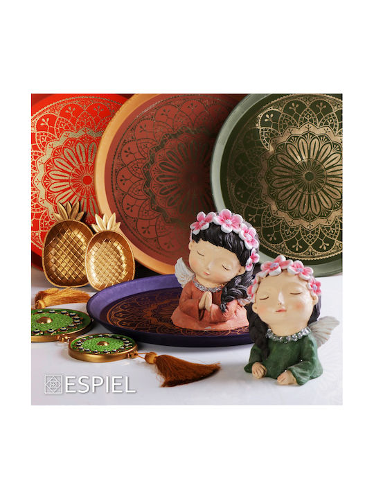 Espiel Decorative Statuette made of Plastic Fairy 13x12x15cm 1pcs
