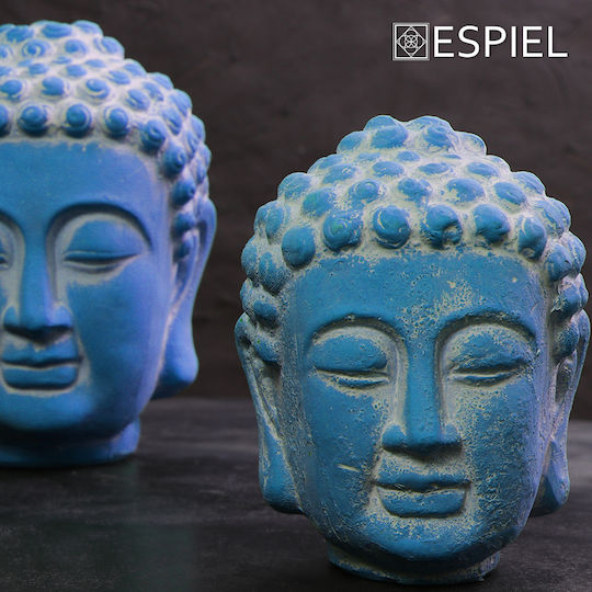 Espiel Decorative Buddha made of Ceramic ERT318 12x12x16cm 1pcs