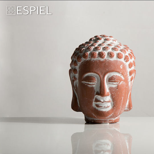 Espiel Διακοσμητικοί Βούδες από Κεραμικό Υλικό Βούδας 12x12x16cm 4τμχ