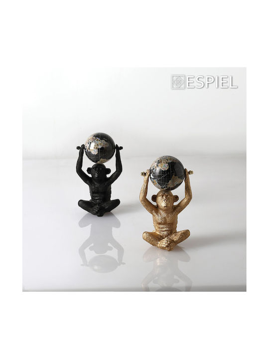 Espiel Decorative Monkey Polyresin 15.6cm 1pcs