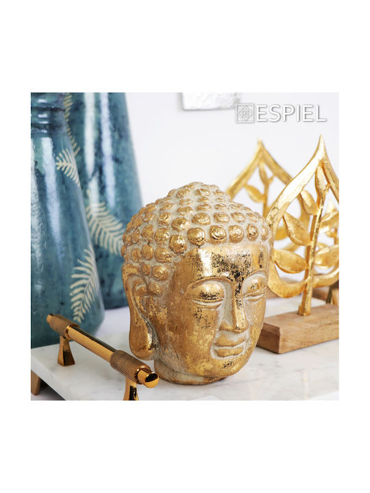 Espiel Decorative Buddha made of Ceramic 12x12x16cm 1pcs
