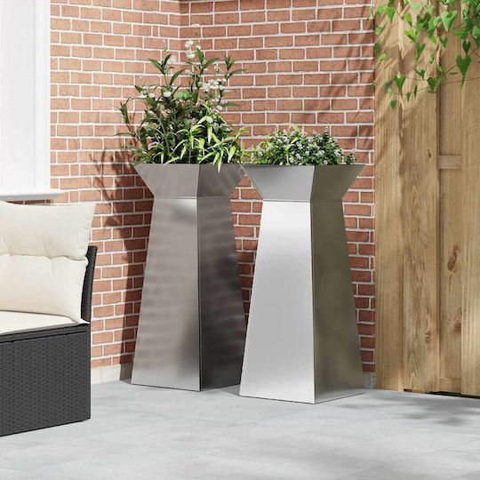 vidaXL Pot Stand Green 40cmx40cmx101cmcm.