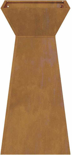 vidaXL Pot Stand Brown 35cmx35cmx73cmcm.