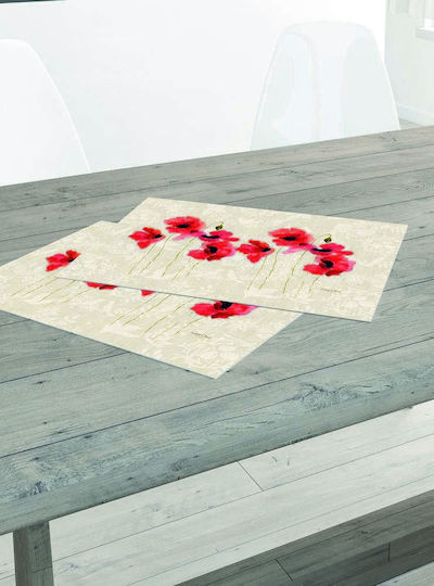Saint Clair Rotes 11 Osterdekorationen & Ornamente Polyester 45x45x33cm Set 4Stücke