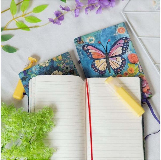 Yalong Notebook 80 Sheets A6 Ruled with Elastic (Μiscellaneous Designs)