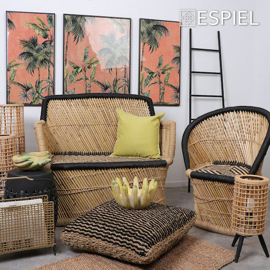 Espiel Банан Декоративна купа Керамика Жълт 26x22x21.9см 1бр