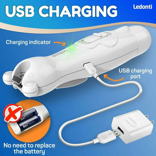 Pilă Electrică Pentru Bebeluși Albă