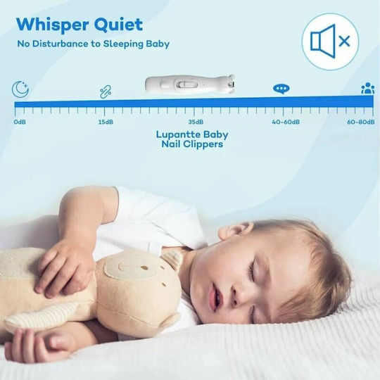 Elektrische Baby-Wippe Weiß