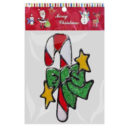 XMASfest Χριστουγεννιάτικα Αυτοκόλλητα για Παράθυρο 20x20εκ. (Διάφορα Σχέδια)