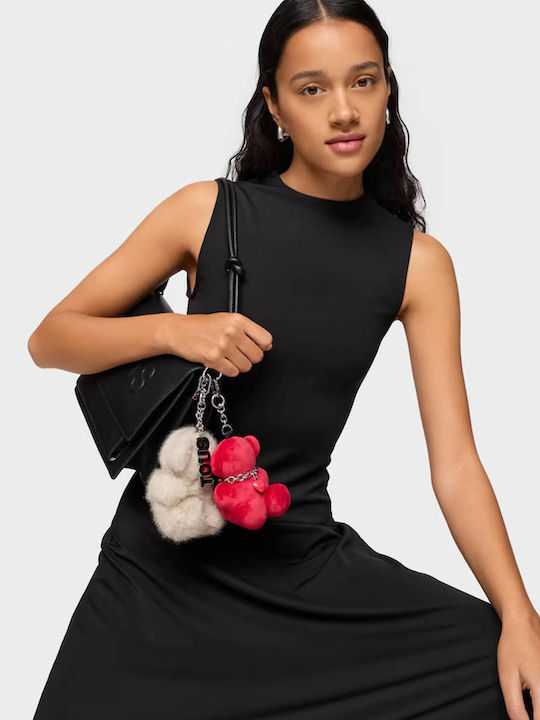 Tous Llavero Bold Bear Velvet Keychain Red 8433513535608