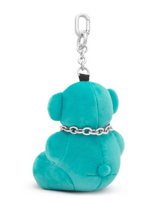 Tous Llavero Bold Bear Velvet Keychain Blue 0350000452