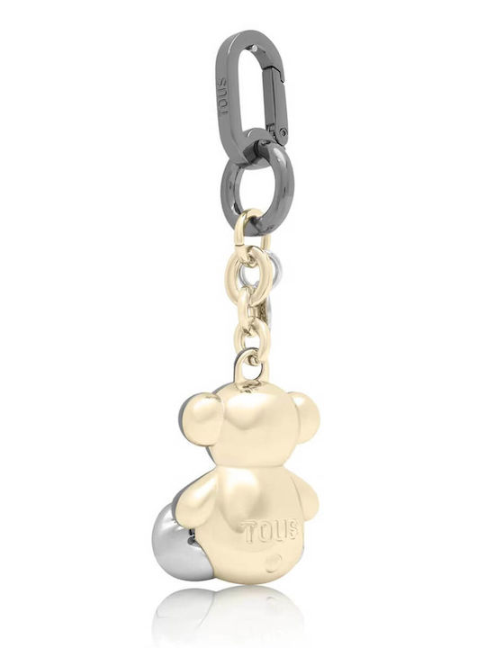 Tous Llavero T Metal Bold Bear Keychain Black 8433513534298