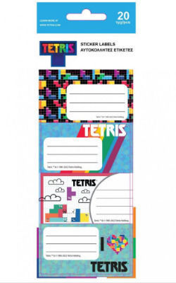 Diakakis Etichete Caiete Tetris 100buc