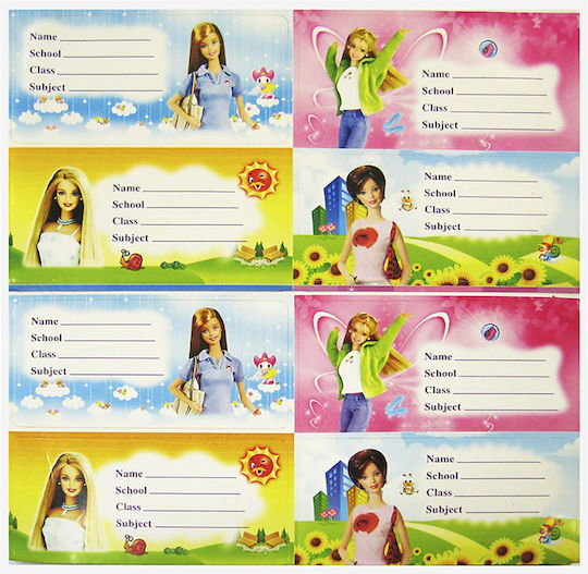 Justnote Етикети за тетрадки 10 броя